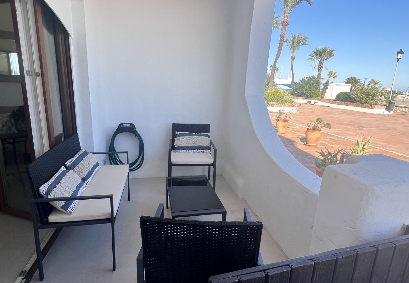 Apartment in Manilva - Modern 2 bedroom beach front
